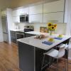 non-toxic sustainable aluminum kitchen in  bone white