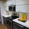 non-toxic sustainable aluminum kitchen in  bone white