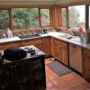 before pictures of old wood cabinets